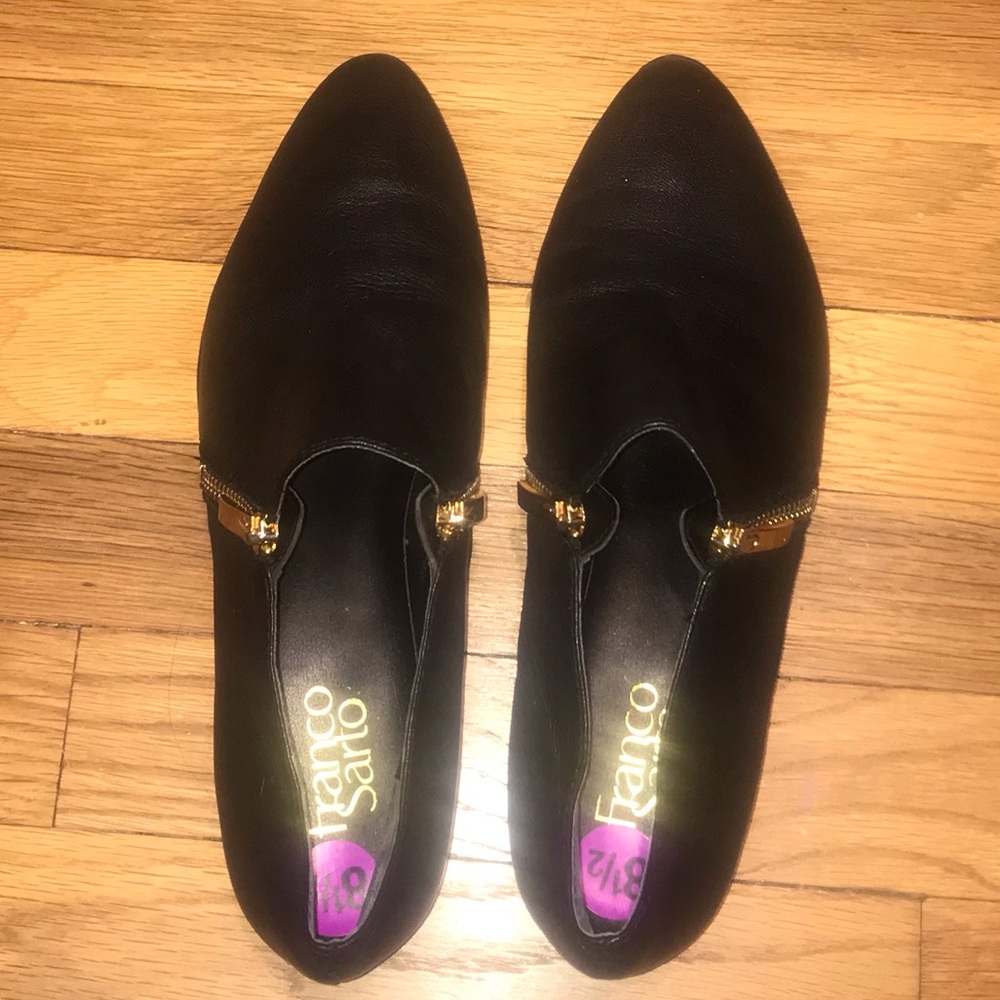 Franco Sarto shoes with side zippers